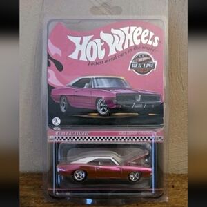 2025 Hot Wheels RLC Exclusive 1969 Dodge Charger R/T PINK